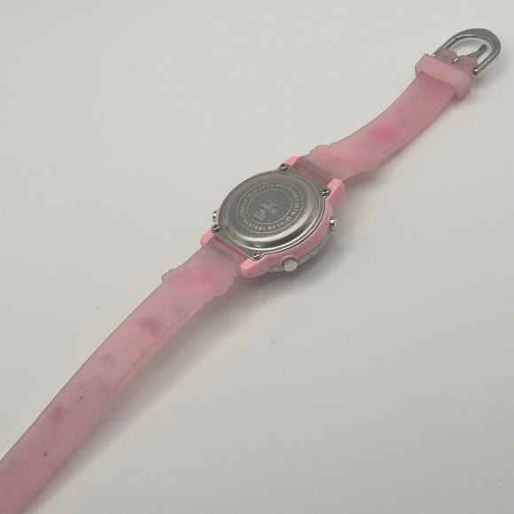 JNEW Pink Silver Unicorn Kids Fashion Digital Watch 34mm Working - Picture 4 of 8